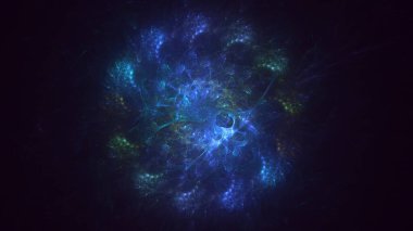 3B soyut yuvarlak ışık arkaplanı oluşturma