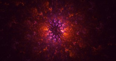 3B soyut yuvarlak ışık arkaplanı oluşturma