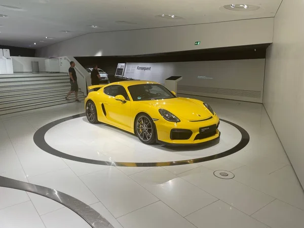 Almanya Stutgart 2022 Stutgart Taki Porshe Müzesinde Klasik Güçlü Porsche — Stok fotoğraf