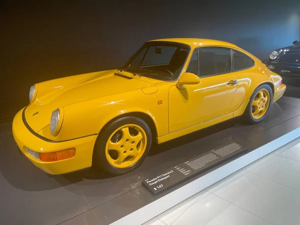 Germany Stutgart 2022 Vintage Powerfull Sports Porsche Car Porshe Museum — Stock Photo, Image