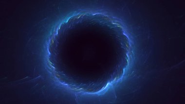 3B soyut yuvarlak ışık arkaplanı oluşturma