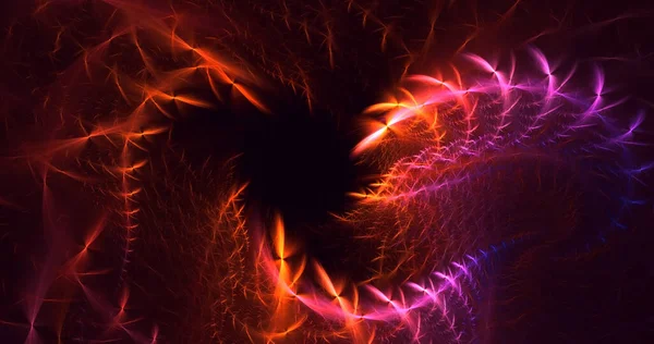 Weergave Abstracte Kleurrijke Fractal Licht Achtergrond — Stockfoto