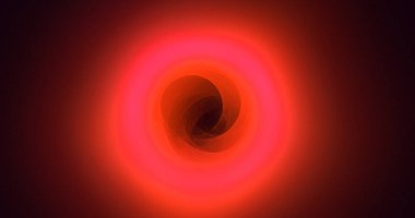 3B soyut yuvarlak ışık arkaplanı oluşturma