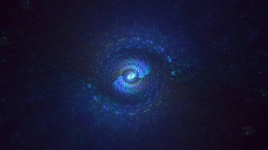 Soyut çember ışık arkaplanı oluşturuluyor