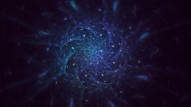 3B soyut yuvarlak ışık arkaplanı oluşturma