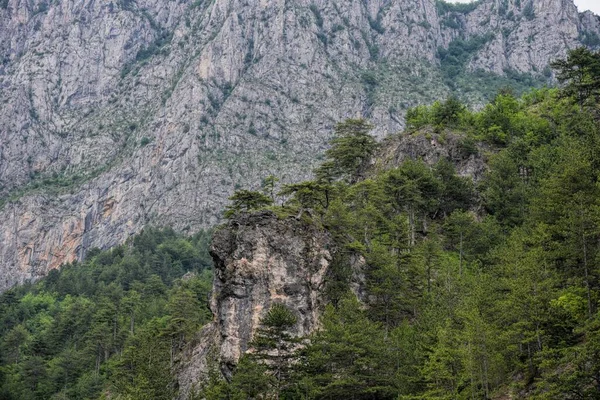 Φωτογραφία Τοπίου Καταπληκτική Φυσική Και Γραφική Θέα Στο Βουνό Κατά — Φωτογραφία Αρχείου