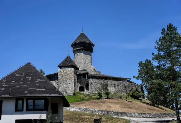 Велика Кладуза Босния Герцеговина 2022 Последняя Османская Крепость Европе — стоковое фото