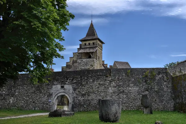Ostrozac Cazin Bosnia Herzegovina 2022 Ruins Ancient Bosnian Castle Place — Foto de Stock