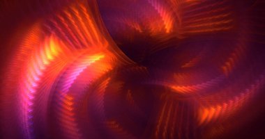 3D, soyut çok renkli teknoloji fraktal ışık arkaplanı oluşturuluyor