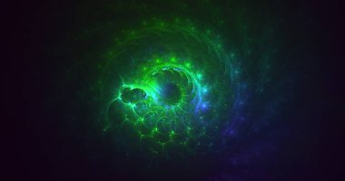 3B soyut yuvarlak ışık arkaplanı oluşturma