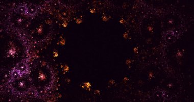 Soyut çember ışık arkaplanı oluşturuluyor