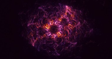 3B soyut yuvarlak ışık arkaplanı oluşturma