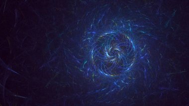 3B soyut yuvarlak ışık arkaplanı oluşturma