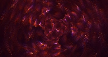 Soyut çok renkli fraktal ışık arkaplanı 3B görüntüleme