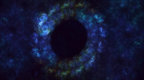 Soyut çember ışık arkaplanı oluşturuluyor