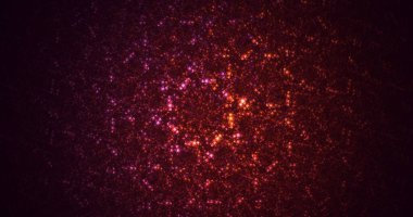 Soyut çok renkli fraktal ışık arkaplanı 3B görüntüleme