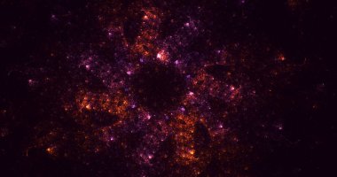 3B soyut yuvarlak ışık arkaplanı oluşturma