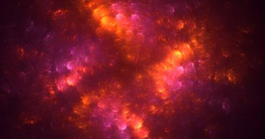 3D, soyut çok renkli teknoloji fraktal ışık arkaplanı oluşturuluyor