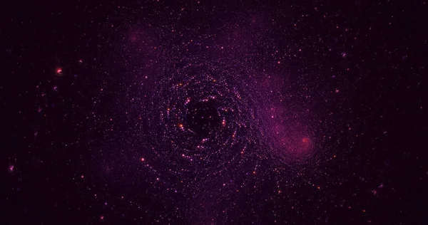 3B soyut yuvarlak ışık arkaplanı oluşturma