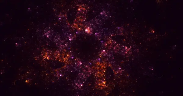 3B soyut yuvarlak ışık arkaplanı oluşturma