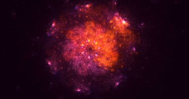 Soyut çember ışık arkaplanı oluşturuluyor