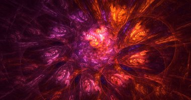 Soyut çember ışık arkaplanı oluşturuluyor