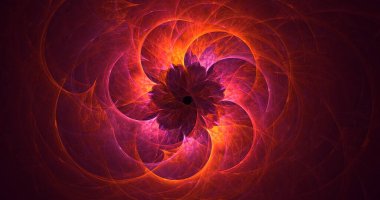 Soyut çember ışık arkaplanı oluşturuluyor