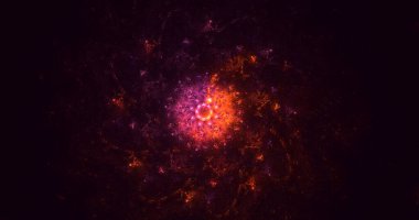 Soyut çember ışık arkaplanı oluşturuluyor