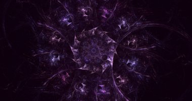 Soyut çember ışık arkaplanı oluşturuluyor