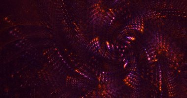 Soyut çok renkli fraktal ışık arkaplanı 3B görüntüleme