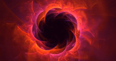 Soyut çember ışık arkaplanı oluşturuluyor