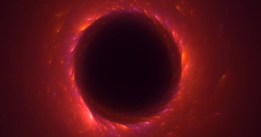 Soyut fraktal ışık arkaplanı 3 boyutlu oluşturuluyor