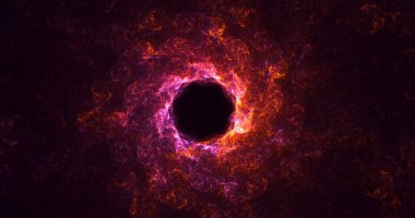 3B soyut yuvarlak ışık arkaplanı oluşturma