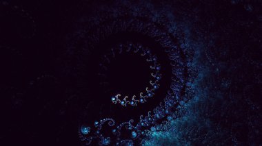 3B soyut yuvarlak ışık arkaplanı oluşturma