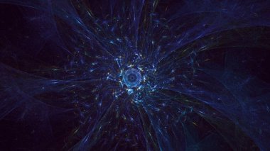 3B soyut yuvarlak ışık arkaplanı oluşturma