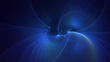 3B soyut renkli fraktal ışık arkaplanı oluşturma