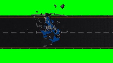 sokak imha - yeşil ekran