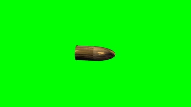 Gold-Kugel - Green-Screen-Effekt — Stockvideo