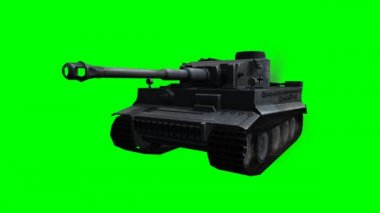 yeşil ekran binmek askeri zırhlı savaş aracı