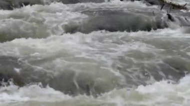 çalkantılı rapids nehrin akış