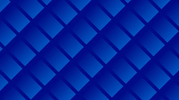 Fundo Abstrato Moderno Cor Azul Mosaico Geométrico Retângulos Com Sombras — Fotografia de Stock