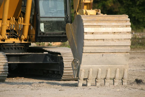 BACK HOE - UP CLOSE — Stock Photo, Image