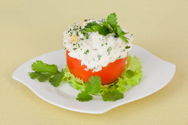 Tomate recheado — Fotografia de Stock