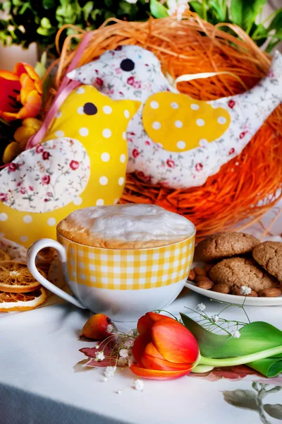 Cup of coffee in a still life — Stock Photo, Image