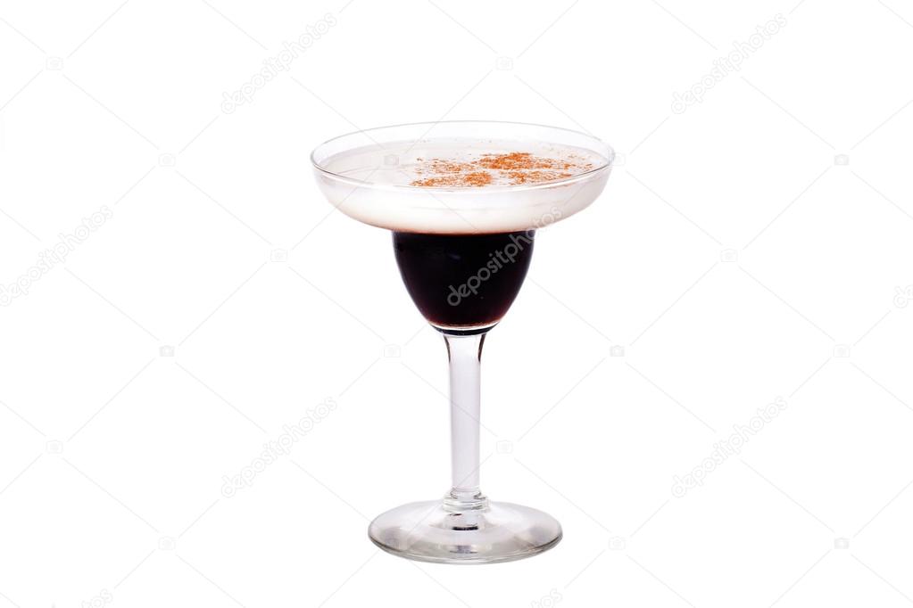 Baileys cocktail black and white