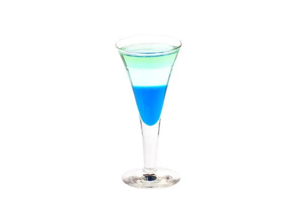 Kort blå cocktail club — Stockfoto