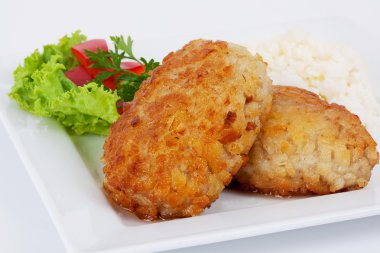 salata ile Beşamel sos