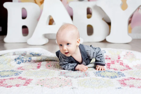 Letters baby boy — Stock Photo, Image