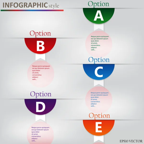 Information stil 3 — Stock vektor