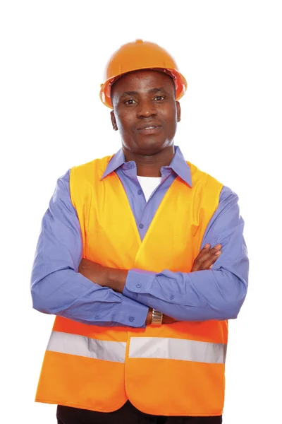 African american worker — Stock Photo, Image